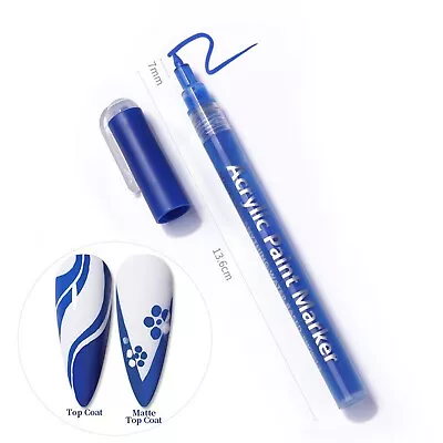 2.5ml XBR Nail Art Pen Portable 3D Painting Graffiti Pen Nail Painting Pen Girl • $0.01