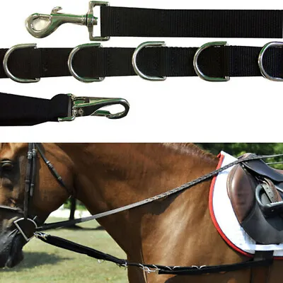 Side Reins - Elastic End Nylon With Dee's • $37.95