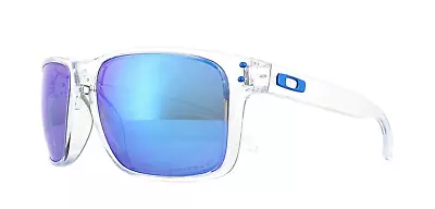 Oakley Sunglasses Holbrook XL OO9417-07 Polished Clear Prizm Sapphire Polarized • £118.73