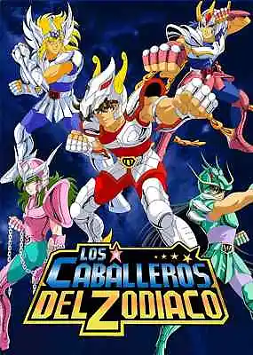 Los Caballeros Del Zodiaco: Serie Completa Español Latino En Blu-Ray 25 Discos • $149.99