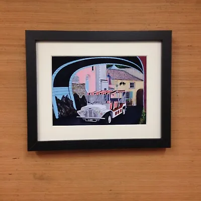 Mini Moke  The Prisoner  Portmeirion Framed Print • $17.43