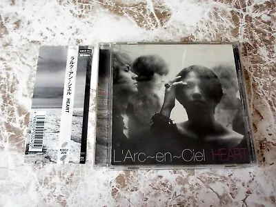 L'Arc-en-Ciel Heart 1st Press Limited Japan CD+obi • $18