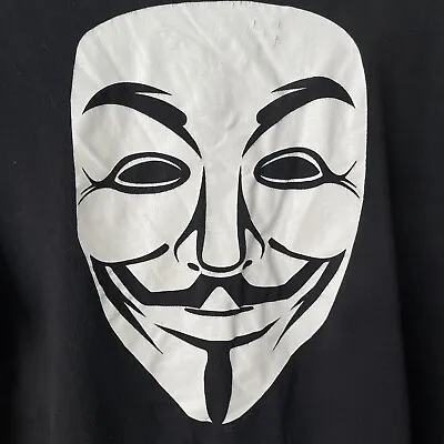 $41 • Buy V For Vendetta Mask Movie Graphic T Unisex Sz L