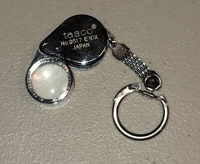 Vintage Japan Tasco Magnifier Pocket Loupe 10X E10X • $29.95