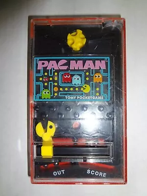 Tomy Pac Man Handheld Game Pocketgame Bally Midway 1982 Vintage Arcade Tested • $25