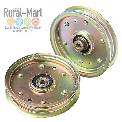 2pk Flat Idler Pulley For MTD Cub Cadet RZT 50 L54 42 S50 Troy-Bilt GT54 • $18.91