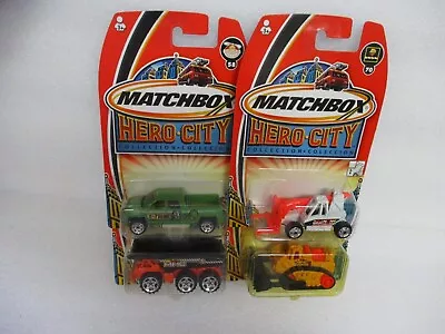 Matchbox China Superfast 2002 Hero City Lot Of 4 Construction Carded • $2.95