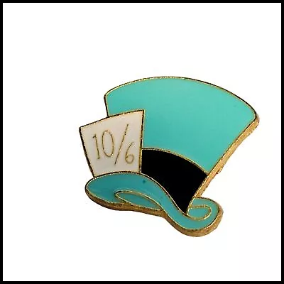 Disney Trading Pin 132355  Mad Hatter's Hat Blue Numbers 10/6 • $9.48