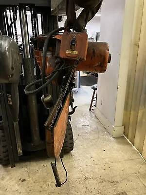 Yale 1/2 Ton Electric Chain Hoist • $400