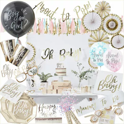 £12.90 • Buy Oh Baby Shower Party Decorations Tableware Favours Mum To Be Sash Gender Neutral