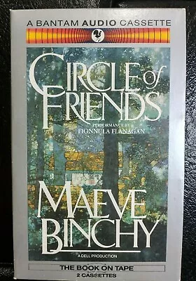 Circle Of Friends Audiobook Cassette By Maeve Binchy C. 1991 • $0.99