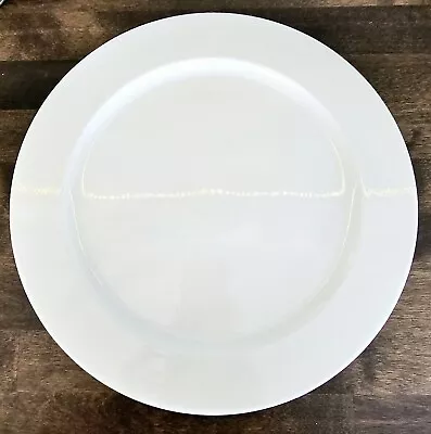 Villeroy & Boch  LOOK  Chop Plate Round Platter 12.5  Herringbone White • $29