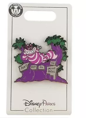 £11.95 • Buy Disney Pin - Alice In Wonderland - Cheshire Cat - Don't Step On The Mome Raths