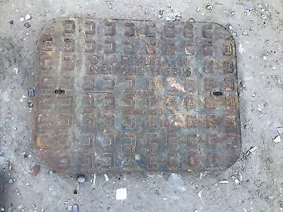 £75 • Buy Cast Iron Manhole Inspection Drain Cover 62.5cm X 47cm