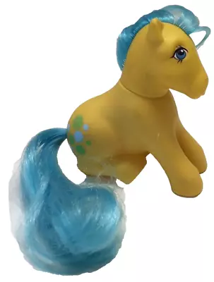 Vintage 1983 G1 Hasbro My Little Pony Sitting Earth Pony BUBBLES • $10.38