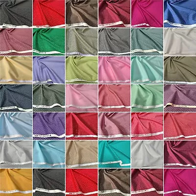 £1.49 • Buy 100% Cotton 3mm Polka Dot * Rose & Hubble * Superior Poplin Fabric 114cm Wide