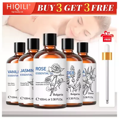 $22.99 • Buy Essential Oils 100% Pure Natural 100ml Aromatherapy Oil Diffuser Fragrances SPA