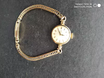 Omega Vintage LADIES WATCH. C1950S. 9CT Yellow Gold 2 Piece Bands. NOS. GP  Body • $575