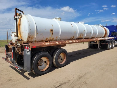 $8500 • Buy 2012 North American HVTS-130 Vacuum Tanker Trailer 130 BBL #3334