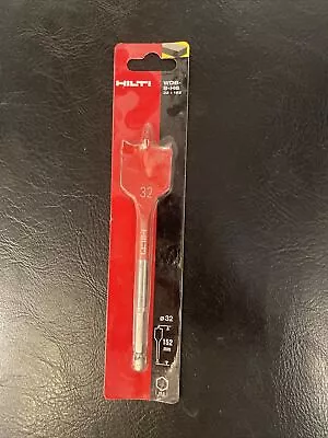 £9.50 • Buy Hilti 32mm Spade Bit  WDB-S-H6 32 X 152