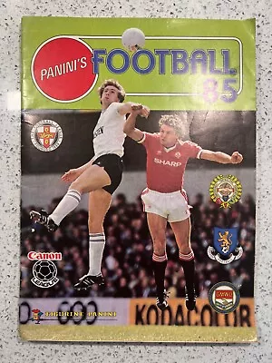 Panini 85 - Football Sticker Album 100% Complete . Very Good Condition. • £99