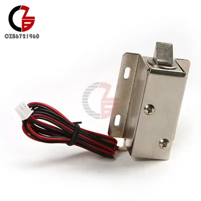 Electric Solenoid Lock DC 12V Tongue Upward Assembly For Door Cabinet Drawer • $3.40