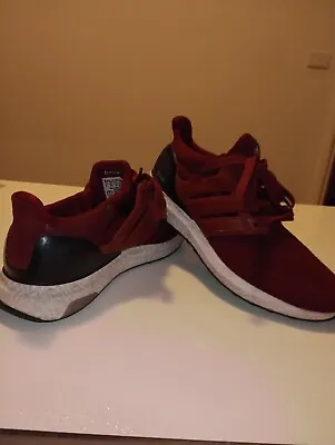 $105.50 • Buy Adidas Men's Maroon/Red Ultra Boost Size Us7 Sneakers Rare Colour