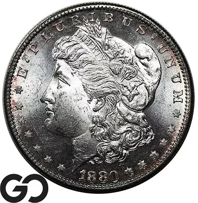 1880-S Morgan Silver Dollar Silver Coin Proof-Like Look Gem BU++ • $41.74