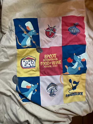 NEW Disney Shirt Adult XXL Passholder Epcot Food Wine Festival 2022 Ratatouille • $19.99