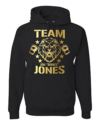 Team Jon Bones Jones Lion MMA Unisex Hoodie Sweatshirt SHIRT HOODIE  • $24.99