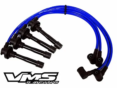 Vms 94-01 Acura Integra B18b1 Engine 10.2mm Racing Spark Plug Wires Cables Blue • $46.88