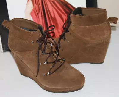  Via Spiga Dekel Ankle Strap Wedge Boots  Sz 5.5  #8  • $65