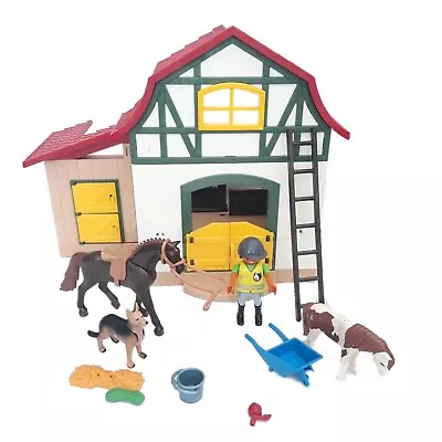 PLAYMOBIL 6927 Country Pony Farm Not Complete • £14