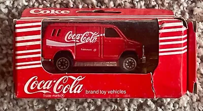 Coca Cola Delivery Van Truck Coke Soda Pop Vintage 1/87 1988 Hartoy • $9.99