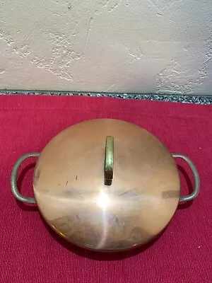 Beautiful Vintage French Copper Tin Oval Fish Poacher Made In Austria • $80