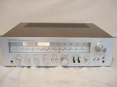 Vintage Scott R-376 Stereo Receiver Sounds Great! • $199