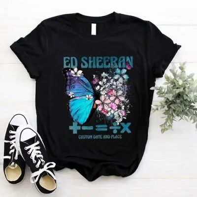 Ed Sheeran Music Tour T-Shirt Ed Sheeran Mathematics Tour Cotton Shirt For Fan • $18.99