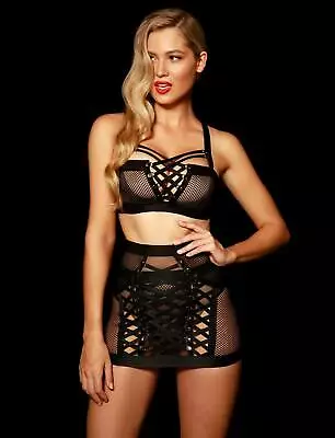 $199 • Buy Brand  New Honey Birdette Courtney  Bra 12B & Suspender S &  Brief Size Medium 