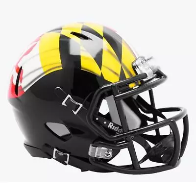 Maryland Terrapins NCAA Riddell Speed Mini Helmet New In Box • $38.99