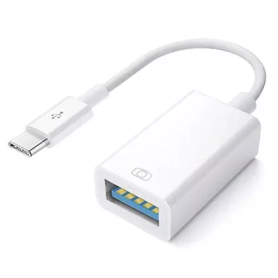 USB Type C OTG Cable Adapter USB-C Male To USB 3.0 Female Data Cord Converter • £7.99