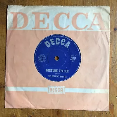 The Rolling Stones -  Fortune Teller  /  Sad Day  Oz Decca 45 • $25