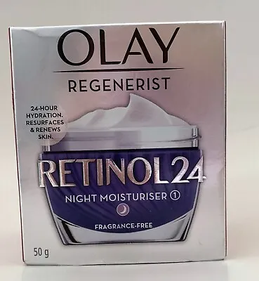 $29.95 • Buy Olay Regenerist Retional24 Moisturising Night Cream - 50g. Fragrance Free.