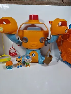 Octonauts Octopod  With Figures And Accessories  Carry Case Job Lot Bundle Used  • £69.99