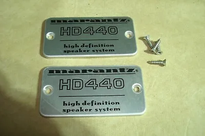 Marantz HD440 Speaker Parts - Name Plate / Badge With Hardware • $29.99