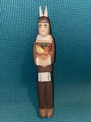 Midwest Importers Of Cannon Falls 12” Pilgrim Thanksgiving Decor Painted Wood • $19.99