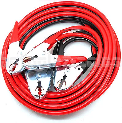 25FT 2 Gauge HD Booster Cable Jumping Cables Power Jumper 600AMP W/Storage Pouch • $41.99