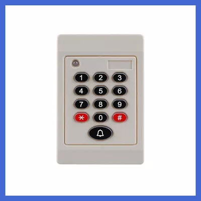 Weatherproof 13.56Mhz Mifare1 S50 Keypad WG26/34 RFID Access Control Card READER • £18.22