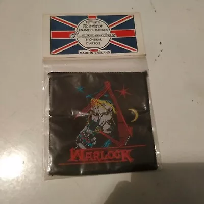 Vintage   WARLOCK     Unused  80s PATCH     Heavy Metal  Doro • $24.99