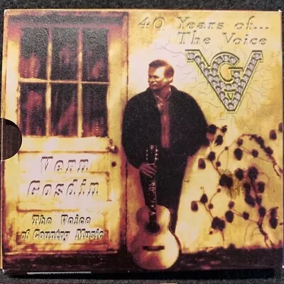 Vern Gosdin 4 CD BOX SET 40 Years Of The Voice VGM 2008 101 Songs FREE SHIPPING • $108.99