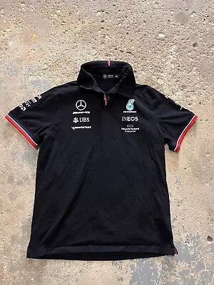 2021 Mercedes AMG Petronas F1 Team Polo Shirt Size XL • $29.99